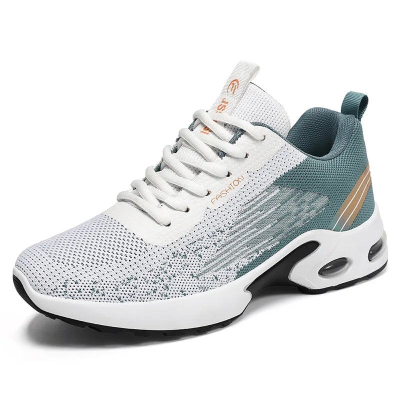 Men's Breathable Mesh Air Cushion Running Shoes
