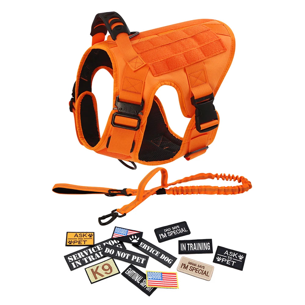 PETRAVEL Tactical Dog Harness Vest