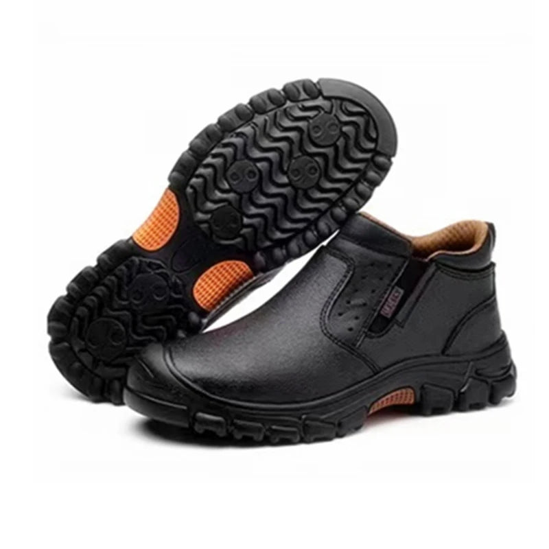 Men Composite Toe Safety Work Boots With Metatarsal Guard