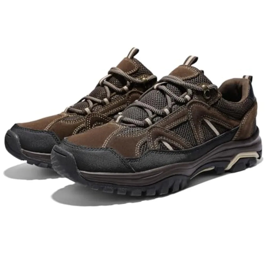 Hiking Shoes For Men Lightweight Breathable Anti Slip Low Top