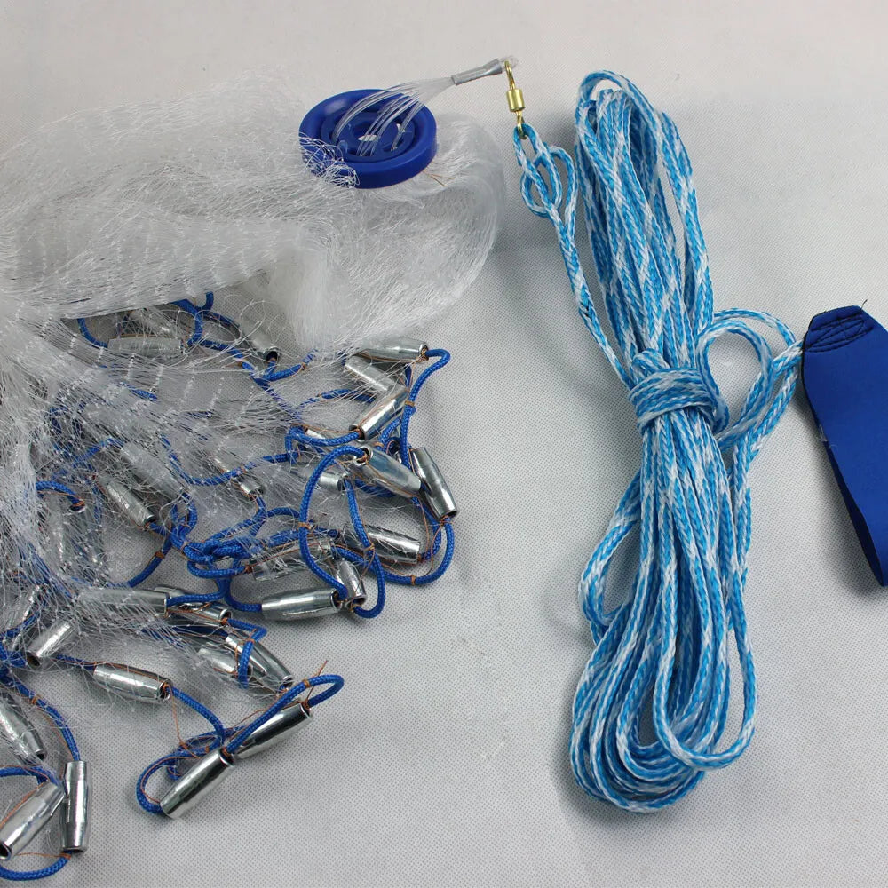 Bymaocar Saltwater Cast Net For Bait Easy Throw And Sink