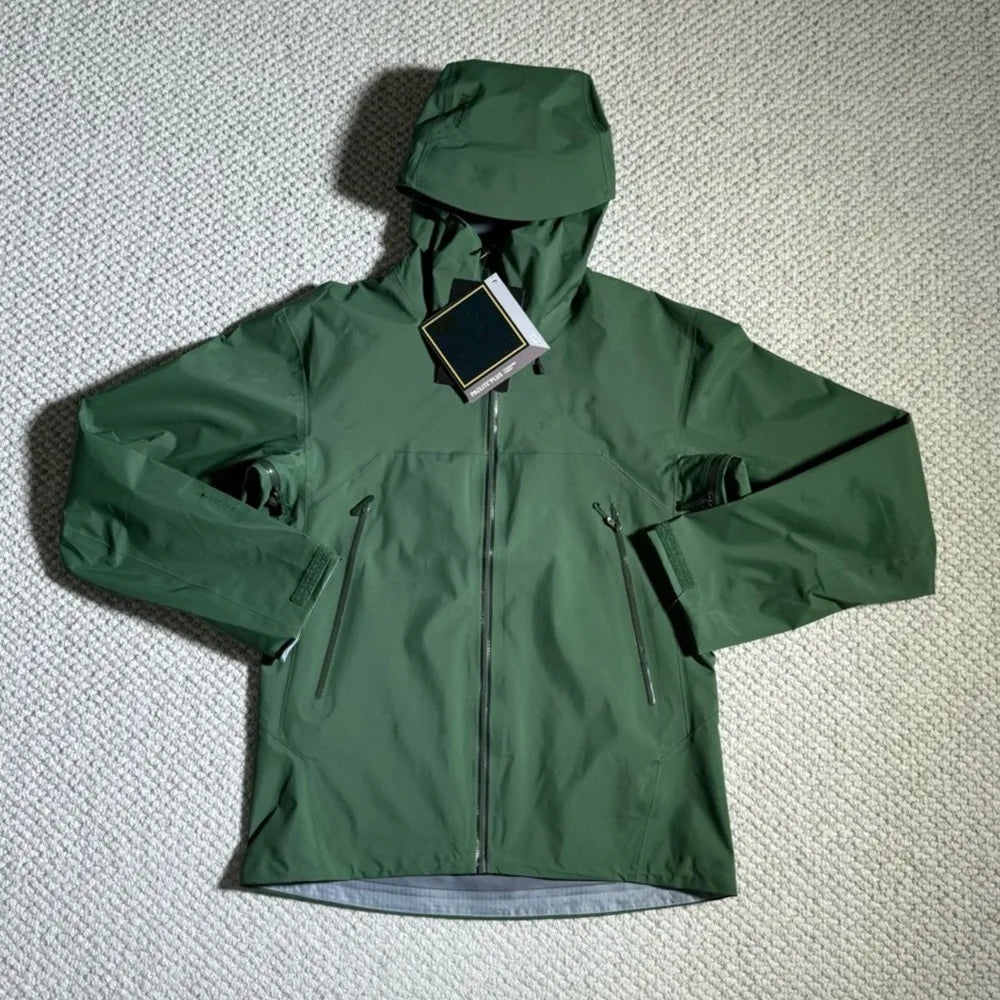 Beta SL Embroidery Logo Outdoor Waterproof Windbreaker Jacket For Hiking