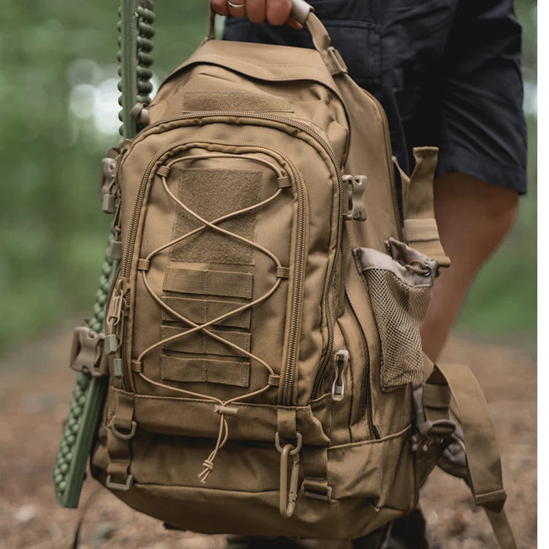 LQARMY Tactical Outdoor Backpack For Hiking And Camping