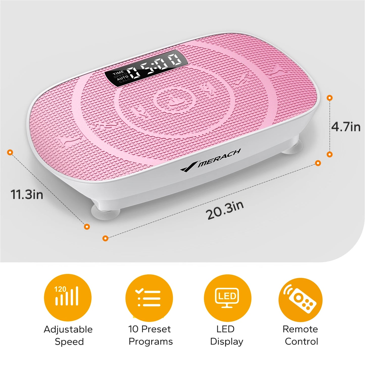 MERACH Vibration Plate CV30 Whole Body Workout Platform