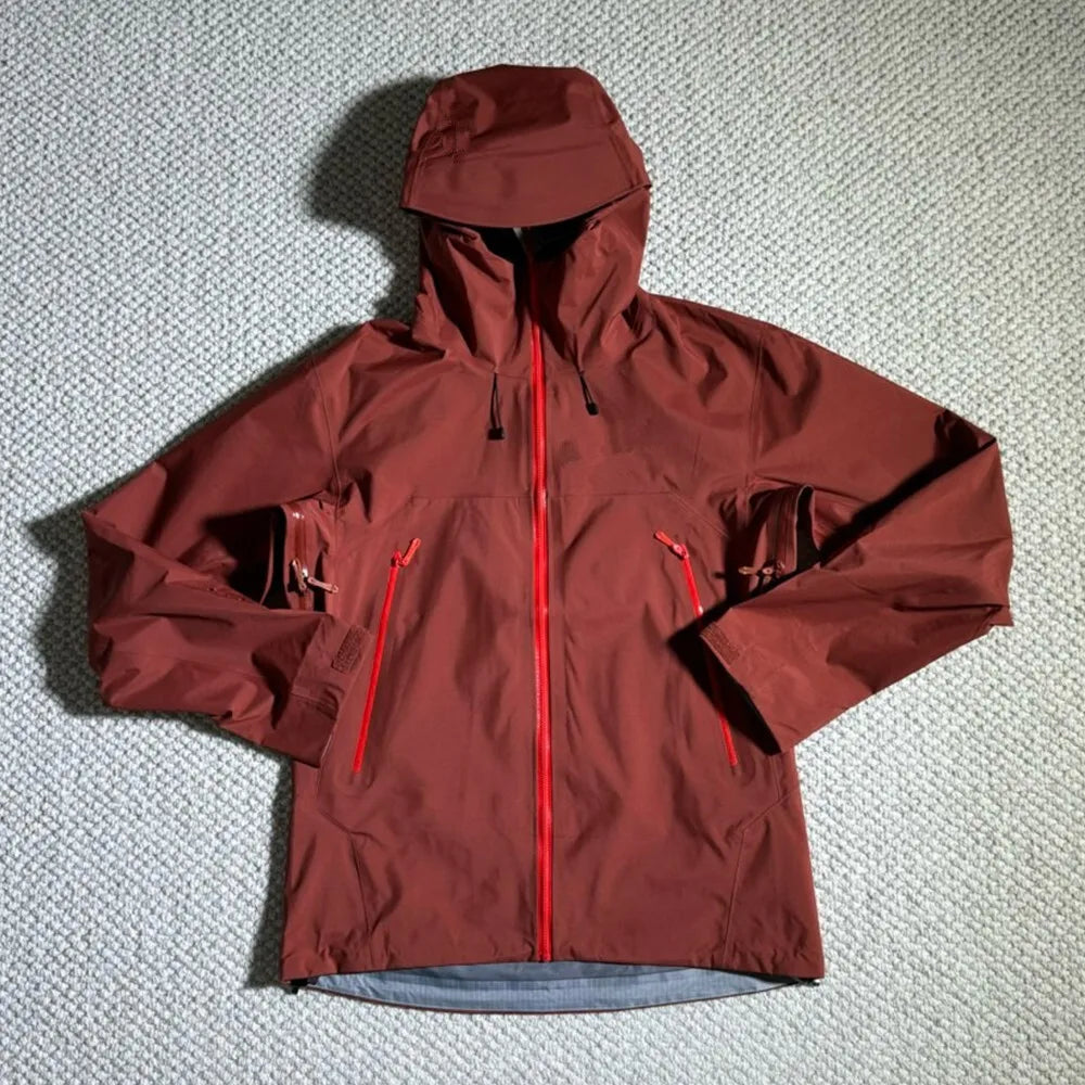 Beta SL Embroidery Logo Outdoor Waterproof Windbreaker Jacket For Hiking