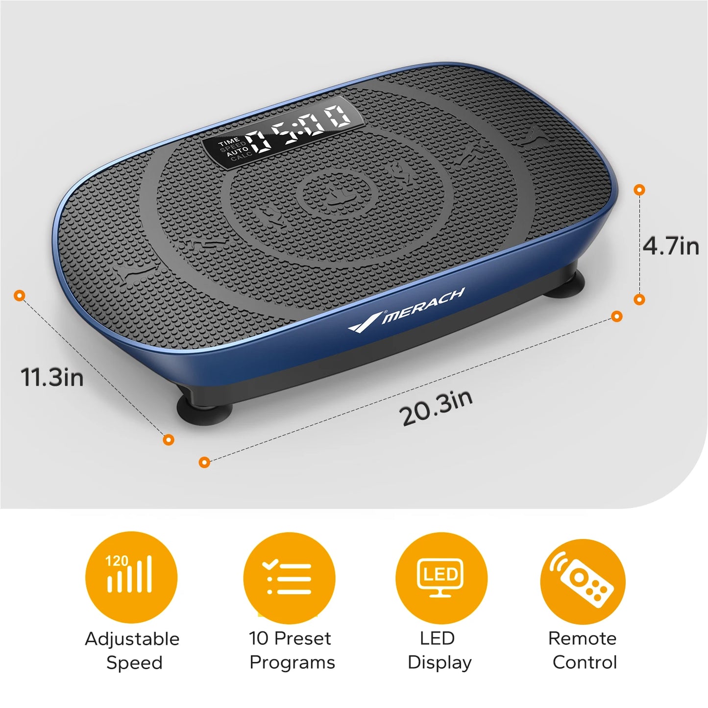 MERACH Vibration Plate CV30 Whole Body Workout Platform