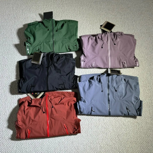Beta SL Embroidery Logo Outdoor Waterproof Windbreaker Jacket For Hiking