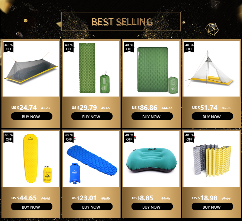 Widesea Outdoor Foldable Camping Mat Seat Ultralight Cushion