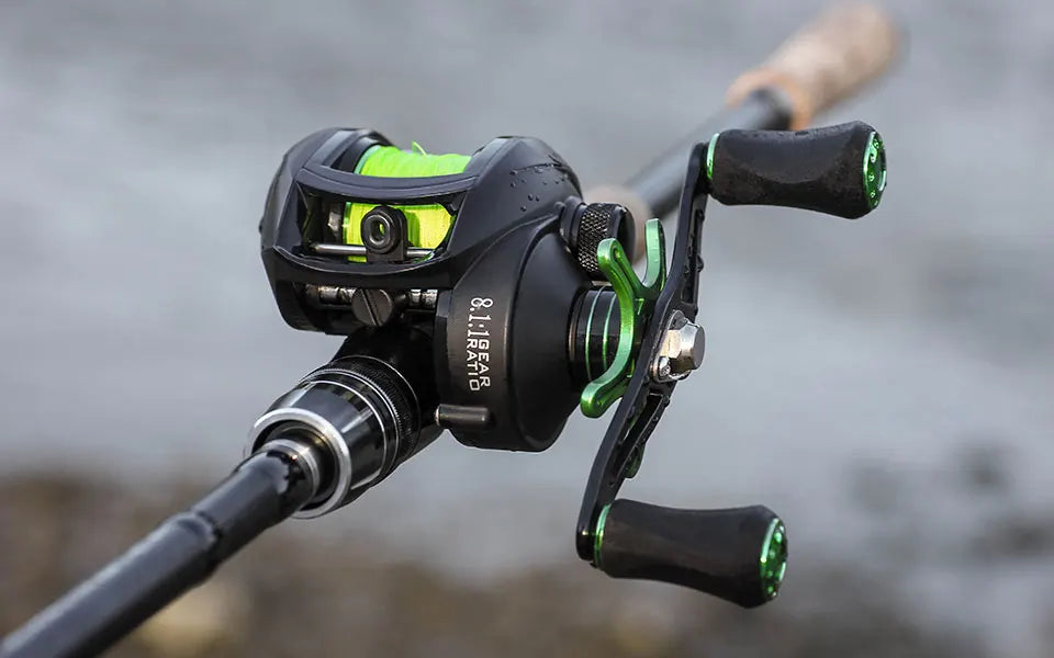 LINNHUE BS2000 Baitcasting Reel 8.1:1 High Speed Saltwater Fishing