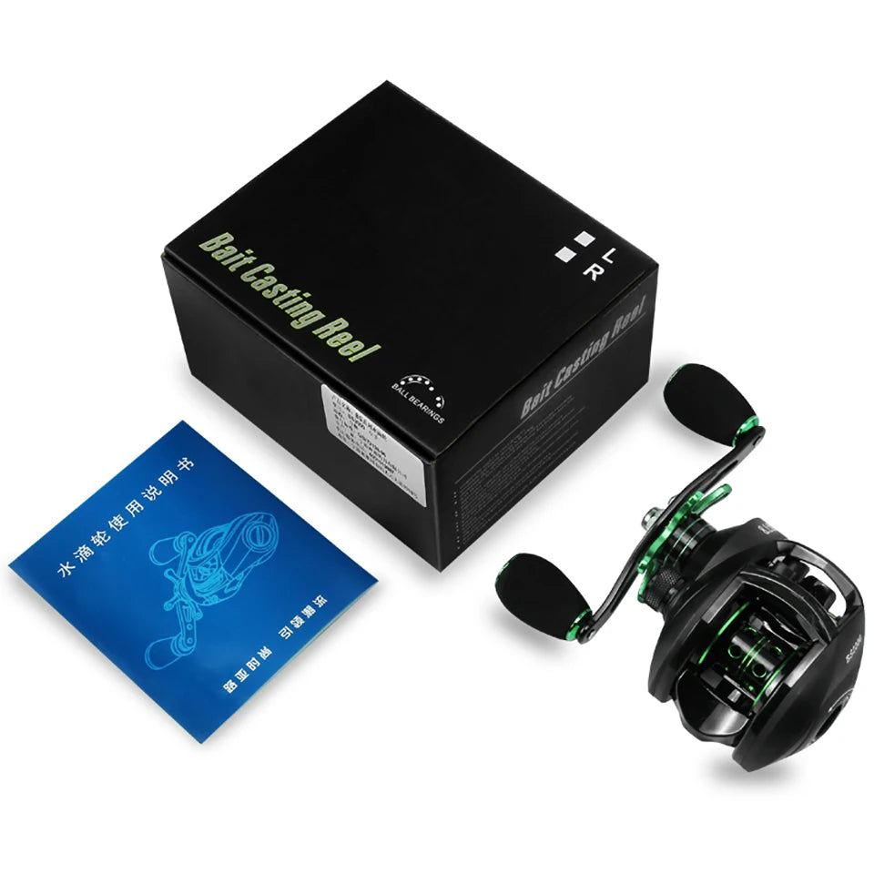 LINNHUE BS2000 Baitcasting Reel 8.1:1 High Speed Saltwater Fishing