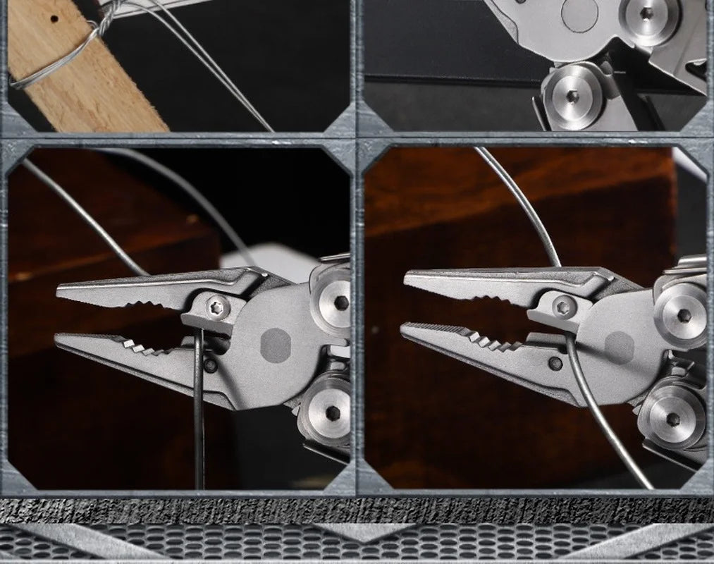 Daicamping DL10 Multitool Pliers Folding Knife Emergency Tool