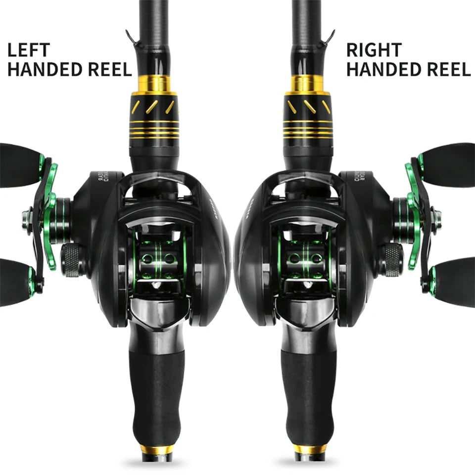 LINNHUE BS2000 Baitcasting Reel 8.1:1 High Speed Saltwater Fishing