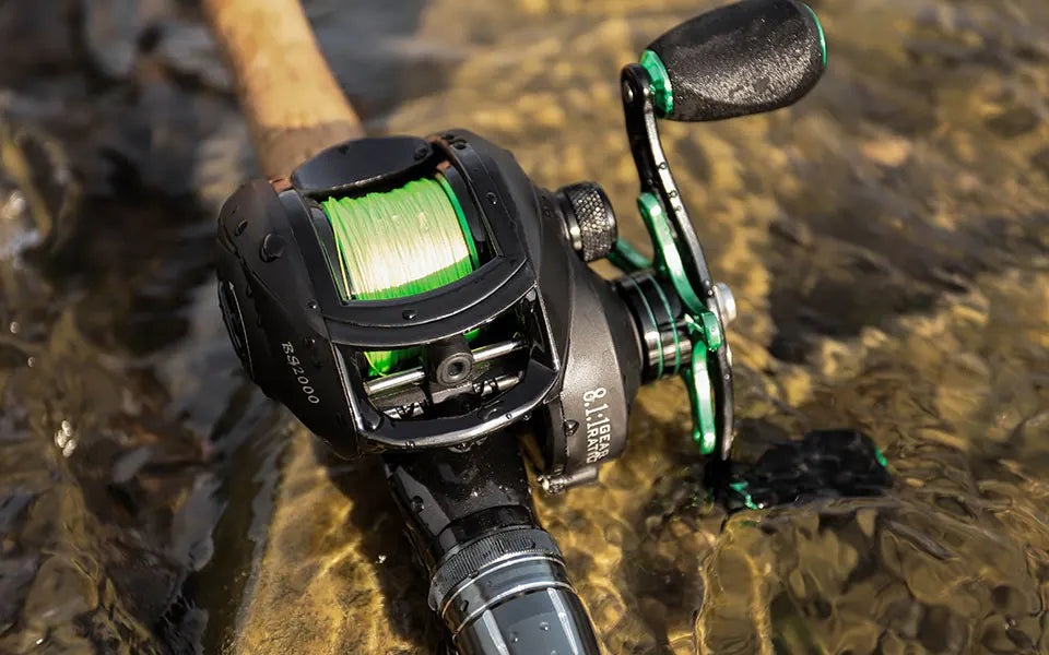 LINNHUE BS2000 Baitcasting Reel 8.1:1 High Speed Saltwater Fishing
