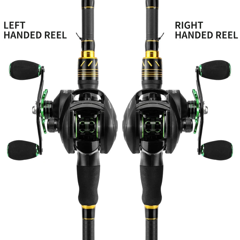 LINNHUE BS2000 Baitcasting Reel 8.1:1 High Speed Saltwater Fishing