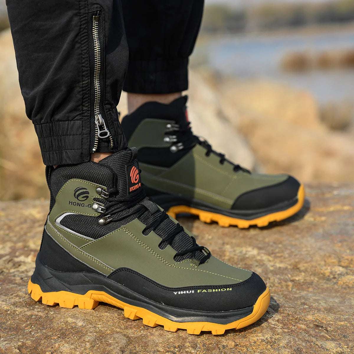 Vegair Breathable Steel Toe Safety Boots For Men