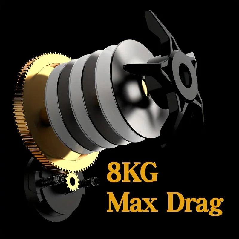 Integrated AK Water Drop Wheel For Left Right Reels