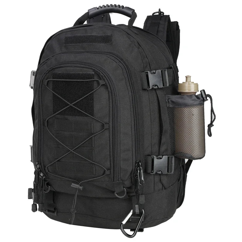 LQARMY Tactical Backpack Molle Expandable 3 Day Assault Pack Hiking
