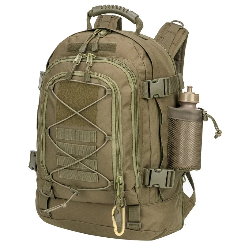 LQARMY Tactical Backpack Molle Expandable 3 Day Assault Pack Hiking