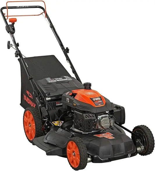 Gas Walk Behind Self Propelled Lawn Mower 3 In 1