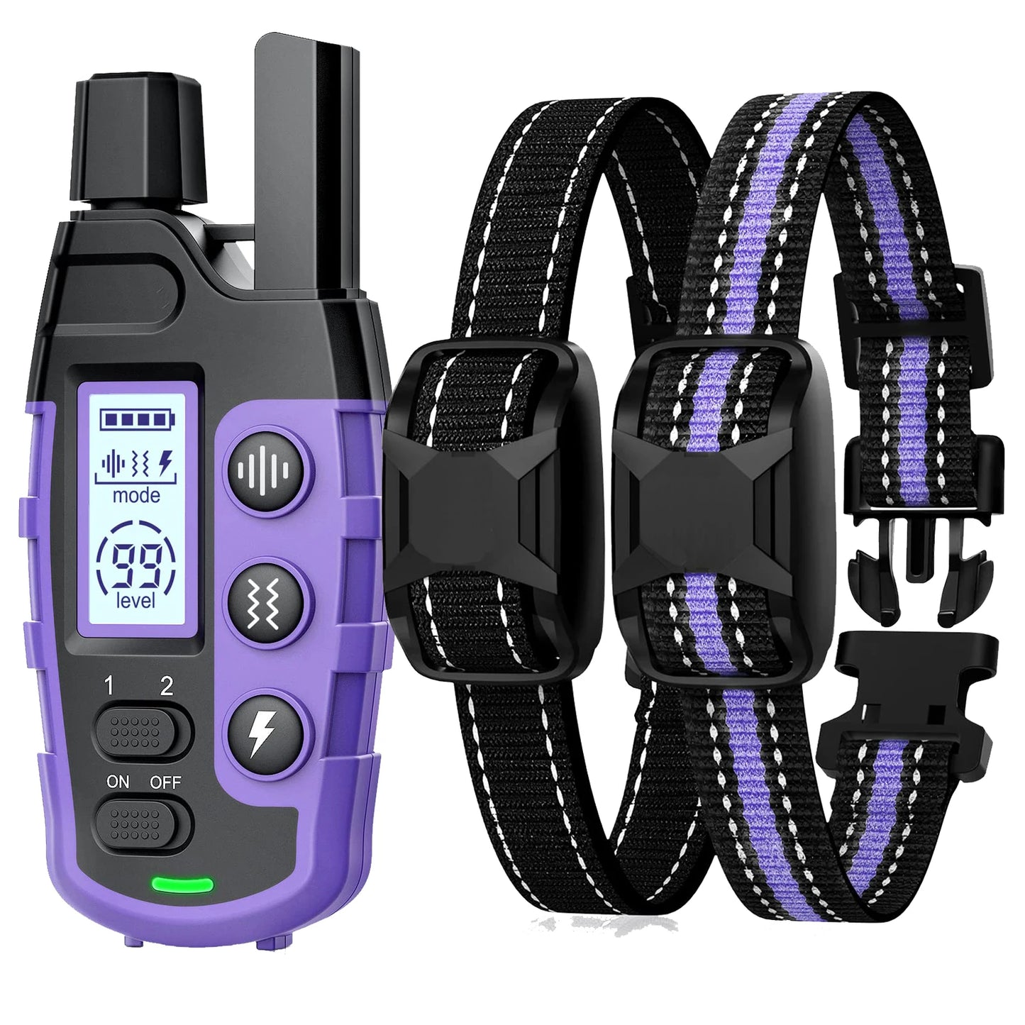 WXRPET Electric Dog Training Collar With Remote Beep Vibration Waterproof