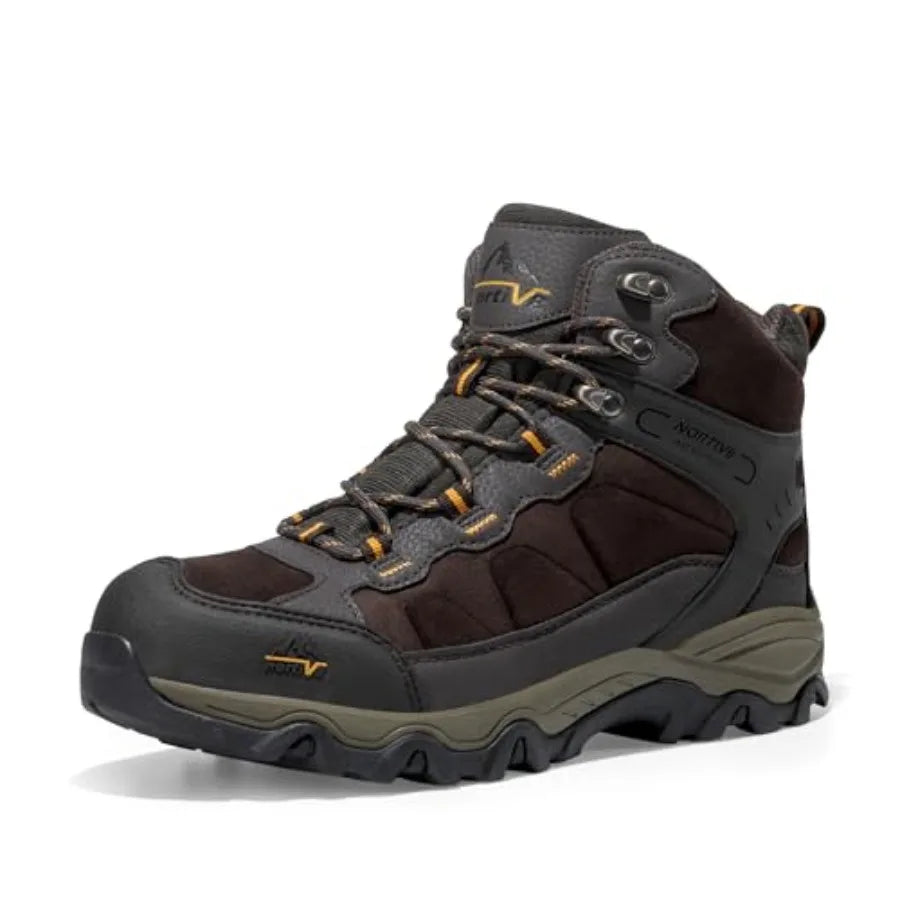 NORTIV 8 Waterproof Hiking Boots Outdoor Mid Trekking Shoes