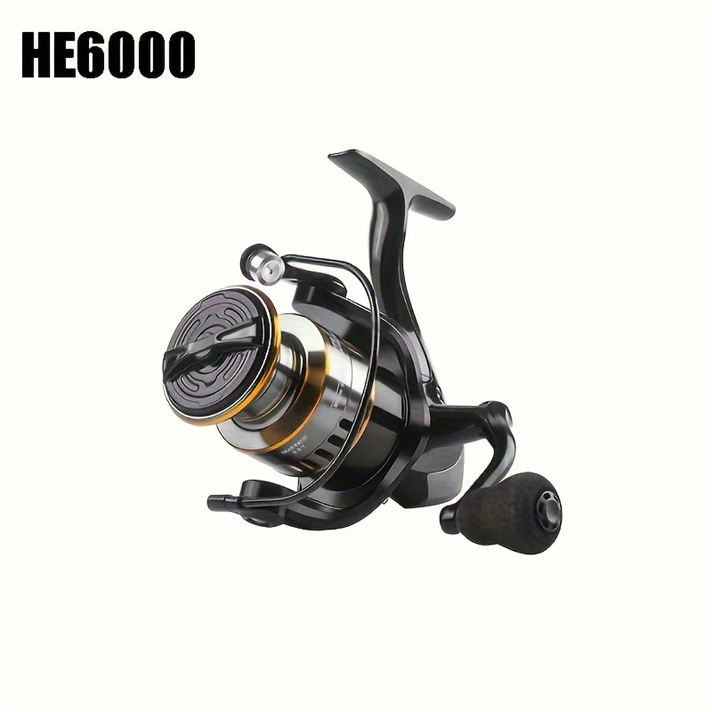 Ambidextrous Spinning Reel With Metal Spool And Rocker Arm 5.2:1