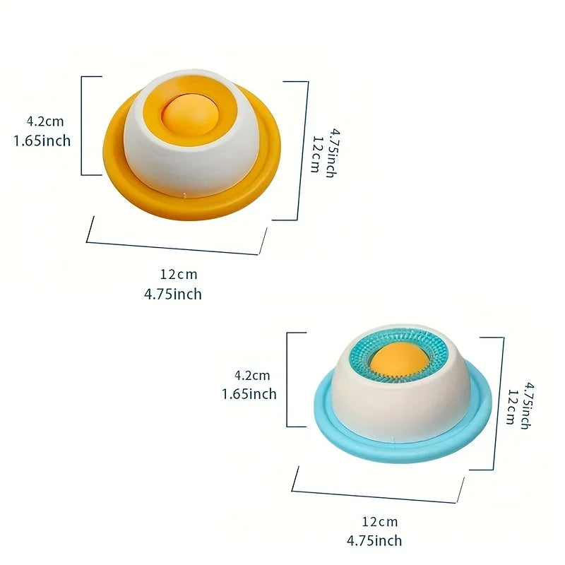 Interactive Pet Toy With Slow Feeder And Food Dispenser For Enrichment Crate
