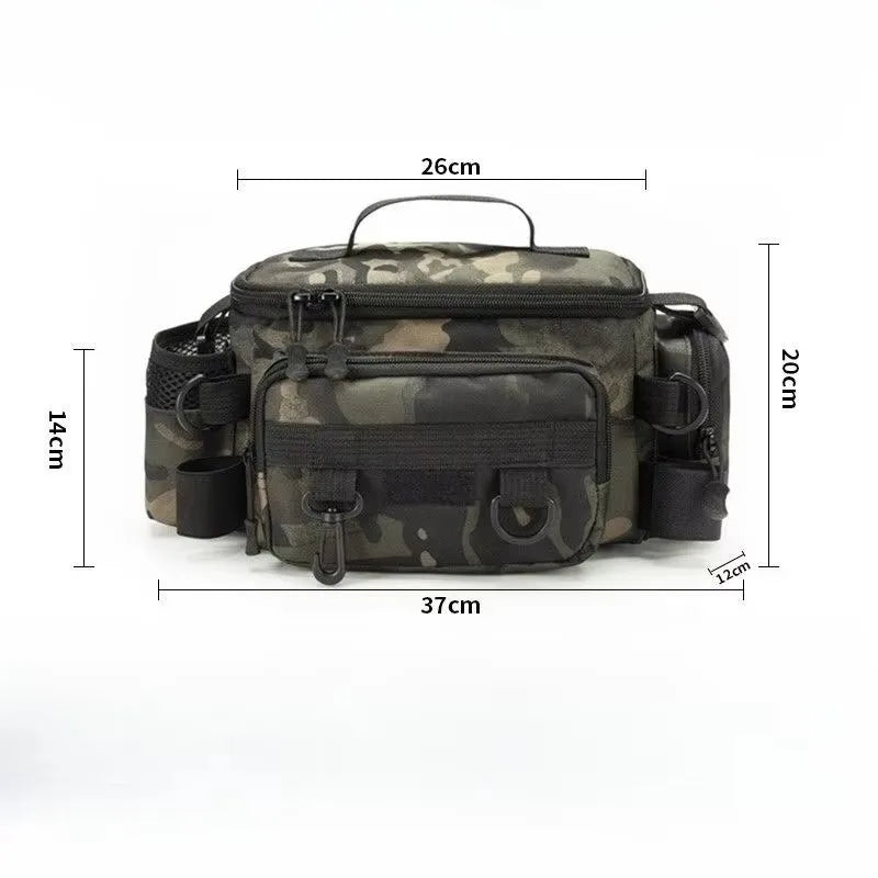 Multifunctional Fishing Backpack With Rod Storage For Outdoor Enthusiasts