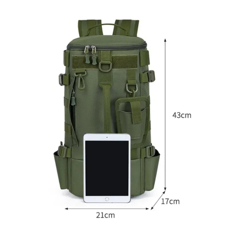 Multifunctional Fishing Backpack With Rod Storage For Outdoor Enthusiasts