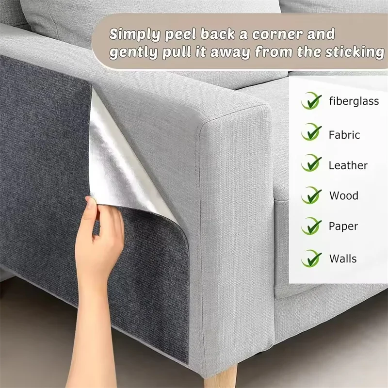 Cat Scratcher Mat Self-Adhesive Sofa Protector