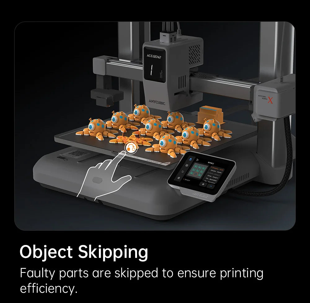 Anycubic Kobra X 3D Printer With Automatic Leveling And Fast Printing