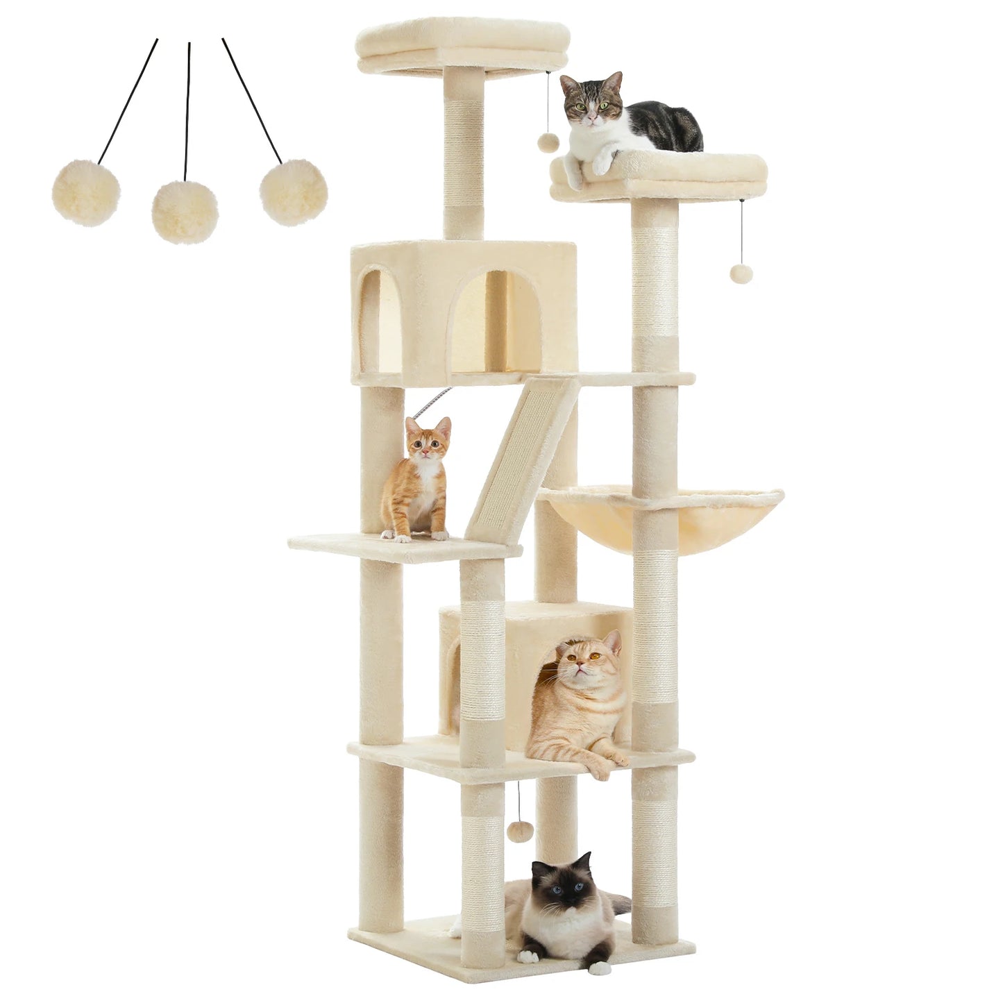 Pawz Road Multi Level Large Cat Tree Condo