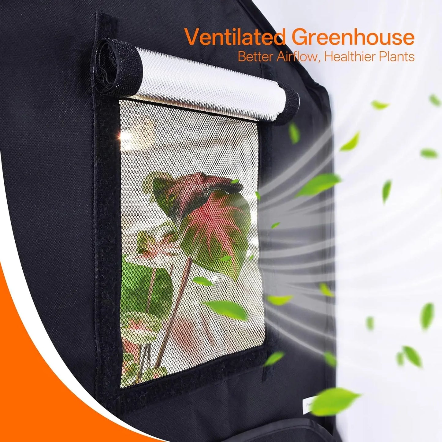 Indoor Grow Tent With Light For Seed Starting Waterproof Base