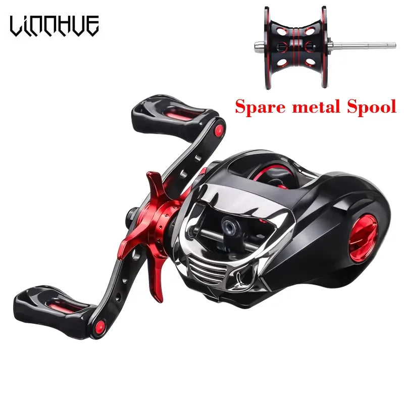 LINNHUE BS2000 Baitcasting Reel 8.1:1 High Speed Saltwater Fishing