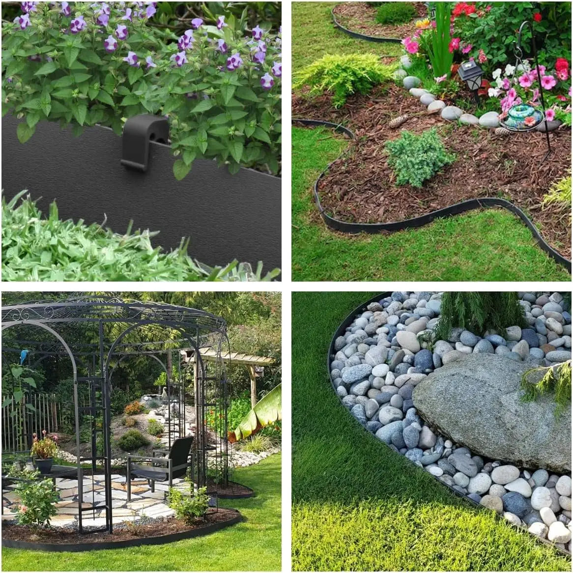 Plastic Garden Edging Border Coil With Anti UV Treatment