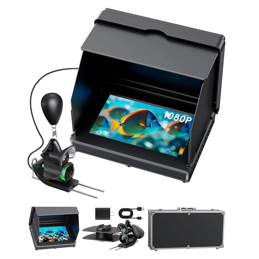 Underwater Fishing Camera With HD LCD Display And 10000mAh Battery