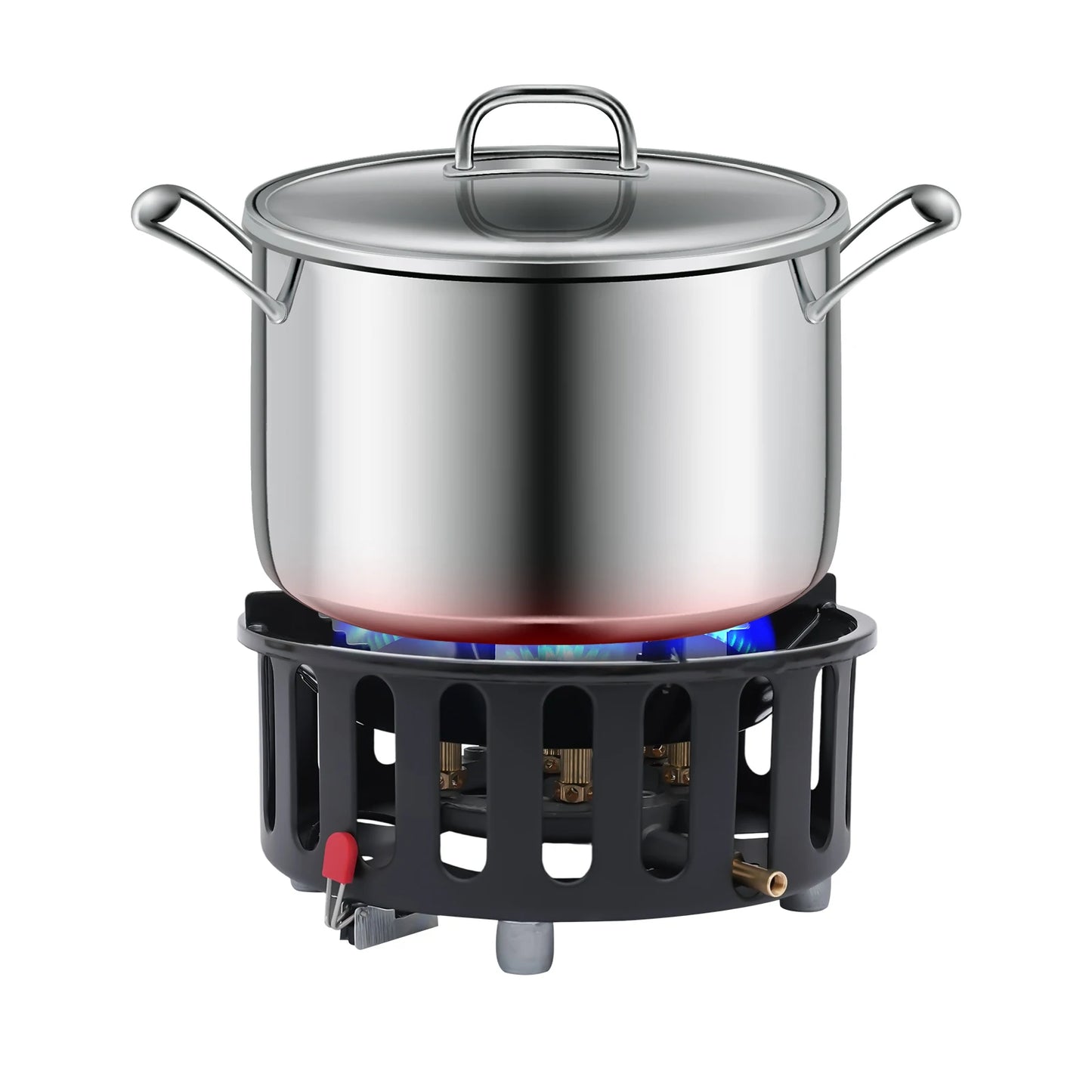 Camping Stove 21000W High Power Gas Burner With Windproof Ignition