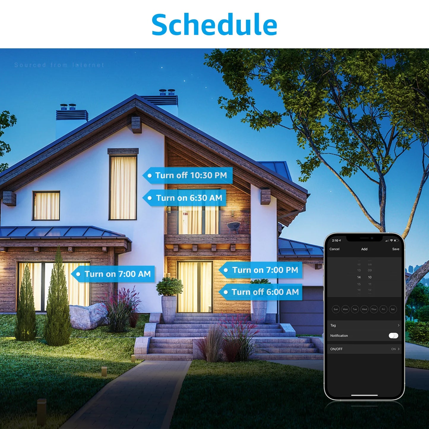 Smart WiFi A19 RGB CW LED Bulb for Alexa GoogleHome