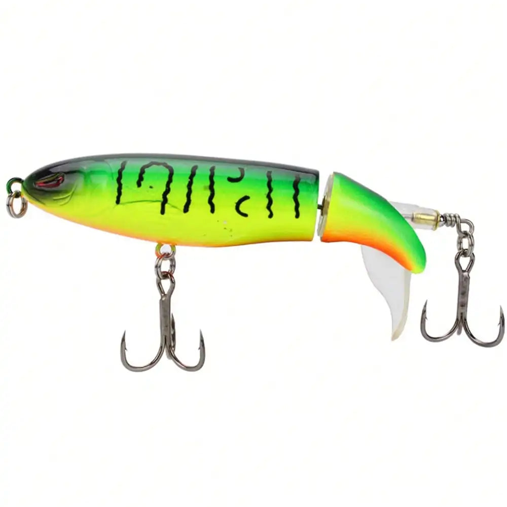 Propeller Trolling Hard Lure With Rotating Bobber Pencil Bait