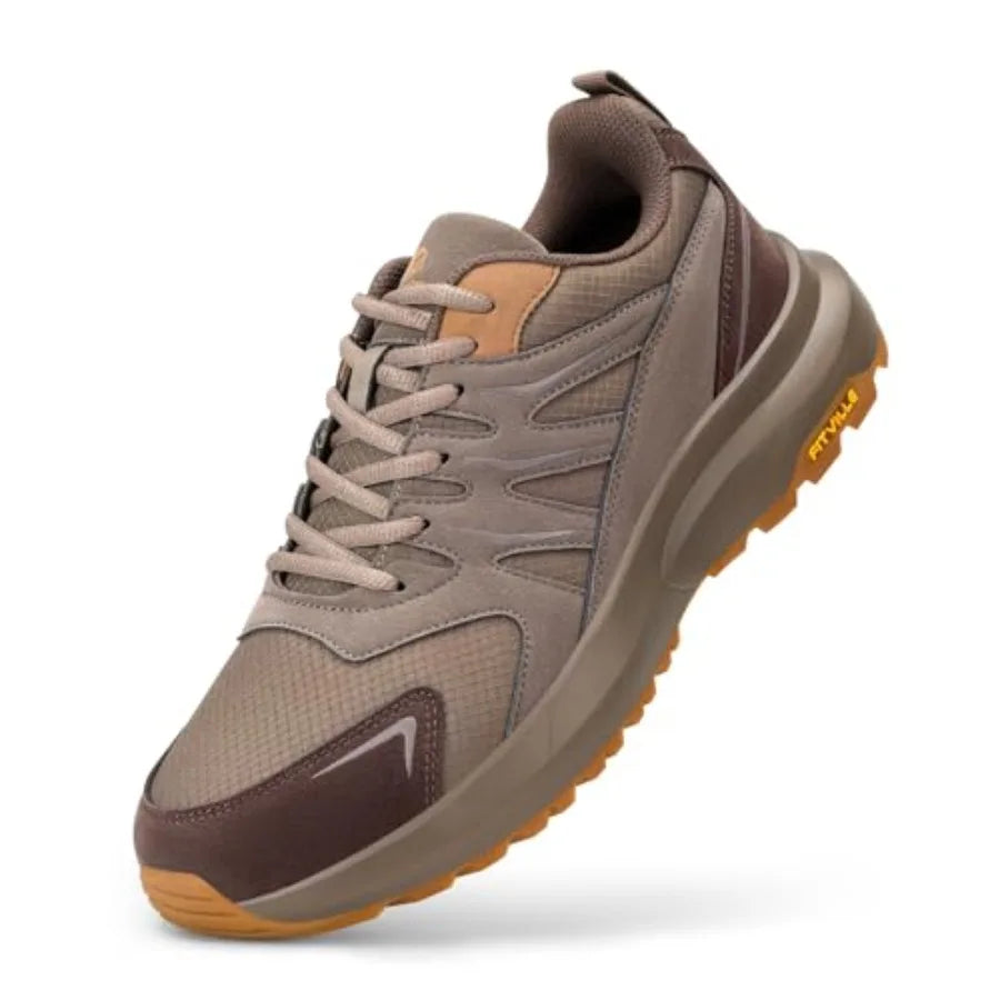 Outdoor Hiking Shoes Water Resistant With High Traction Outsole Cushioning