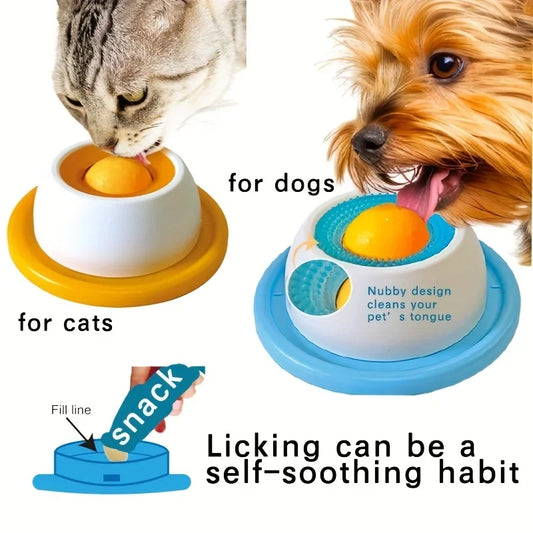 Interactive Pet Toy With Slow Feeder And Food Dispenser For Enrichment Crate