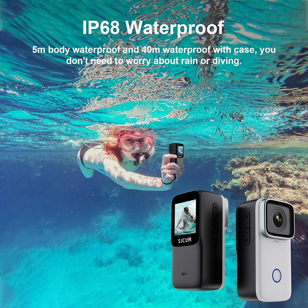 SJCAM C200 Pro 4K Action Camera Waterproof Underwater Long Battery