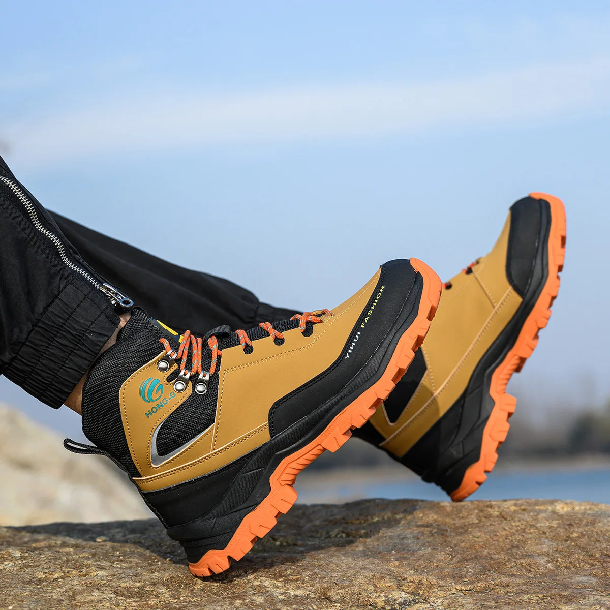 Vegair Breathable Steel Toe Safety Boots For Men