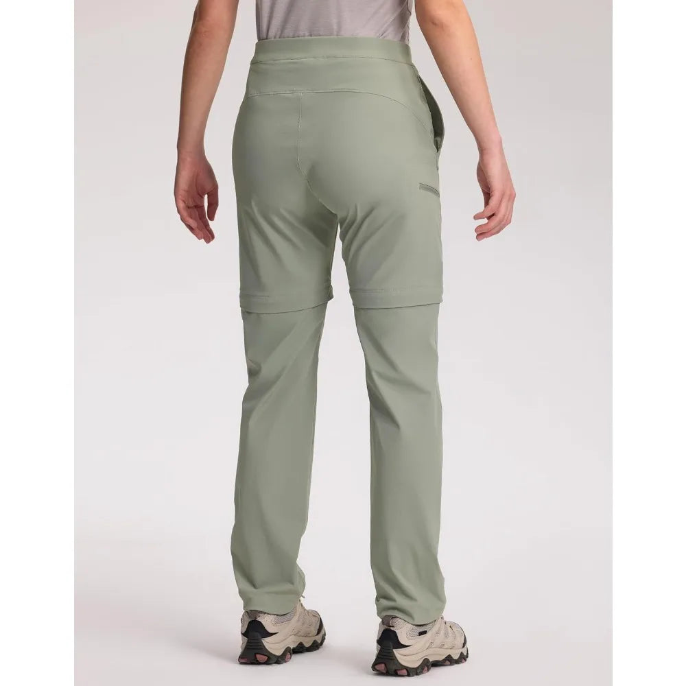 Pioneer Camp Women's Convertible Pants Quick Dry Zip Off Stretch