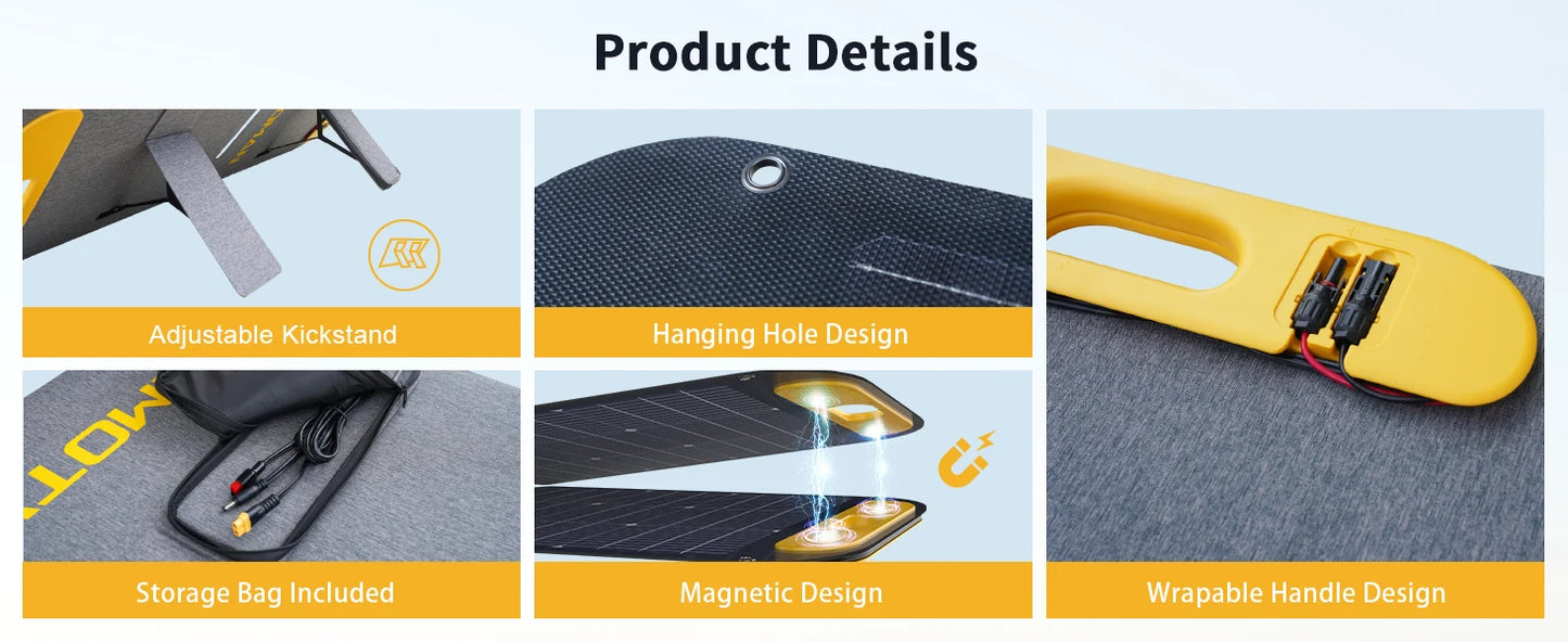 VTOMAN VS400W Foldable Solar Panel for RV and Power Station