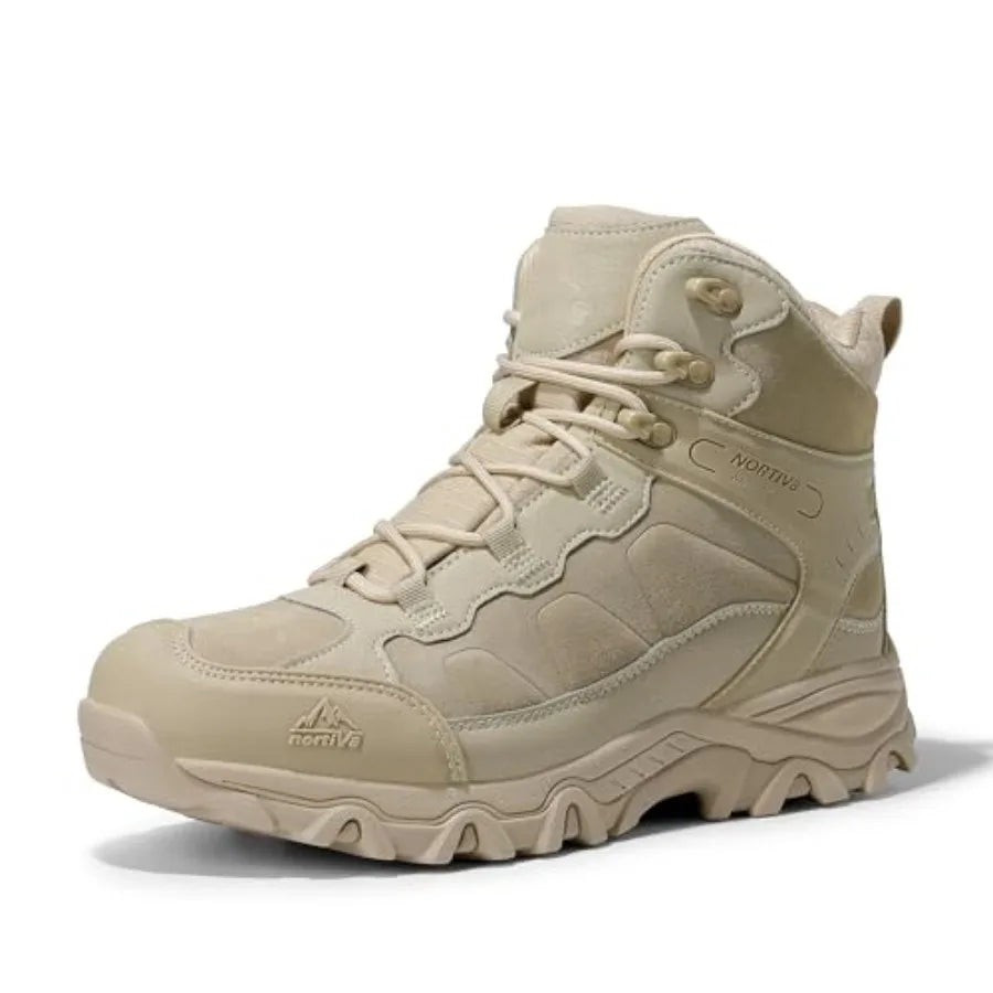 NORTIV 8 Waterproof Hiking Boots Outdoor Mid Trekking Shoes