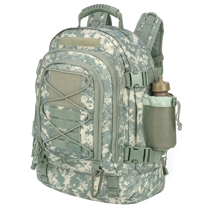 LQARMY Tactical Backpack Molle Expandable 3 Day Assault Pack Hiking