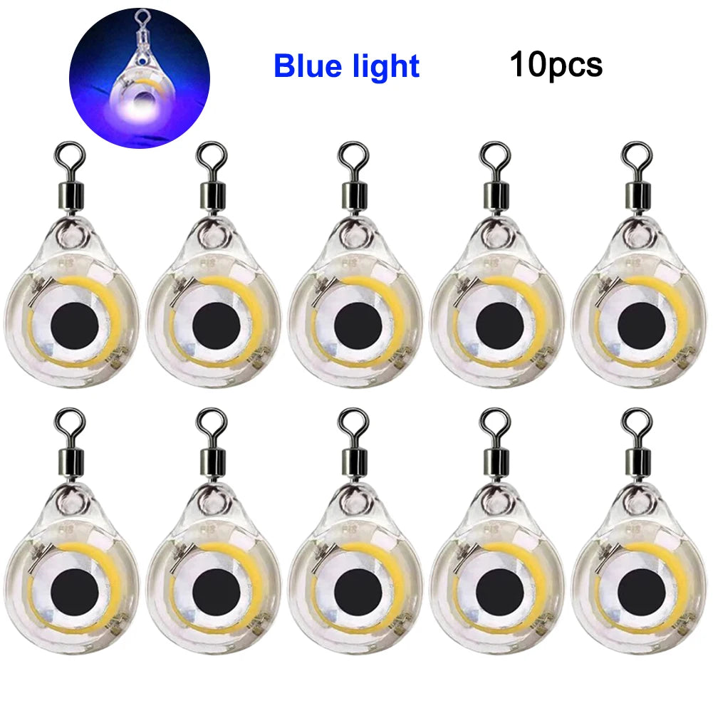Alloet LED Underwater Eye Shape Fish Light Lure For Night Fishing
