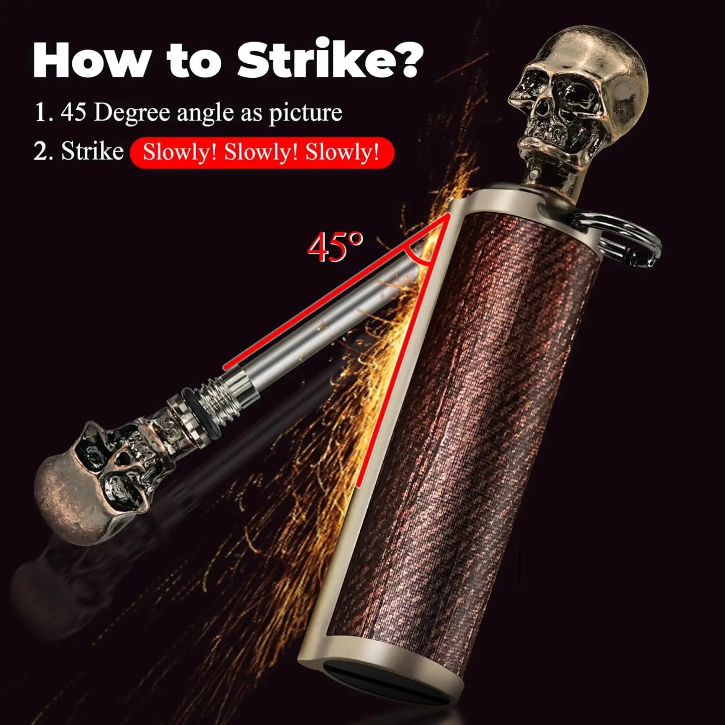 Permanent Match Fire Starter Waterproof Emergency Lighter Over 10000 Strikes