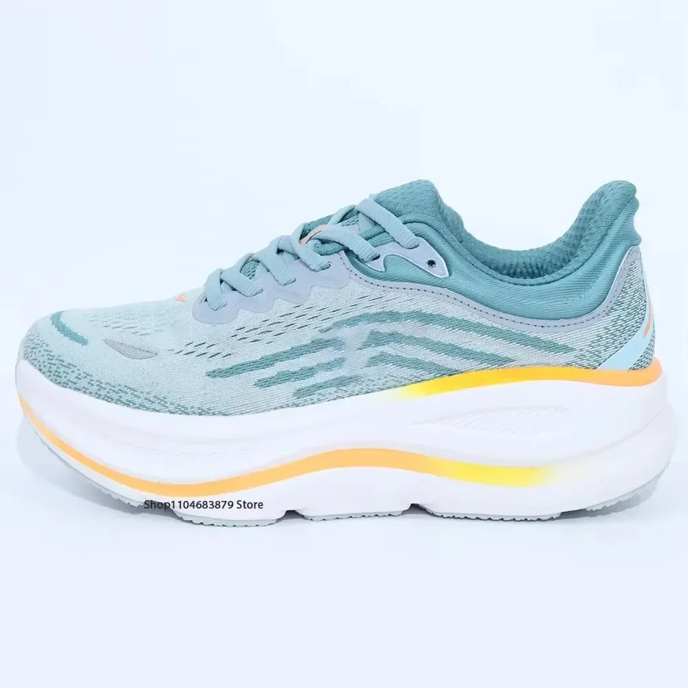 Bondi 9 Running Shoes Unisex Outdoor Trainers With Shock Absorption